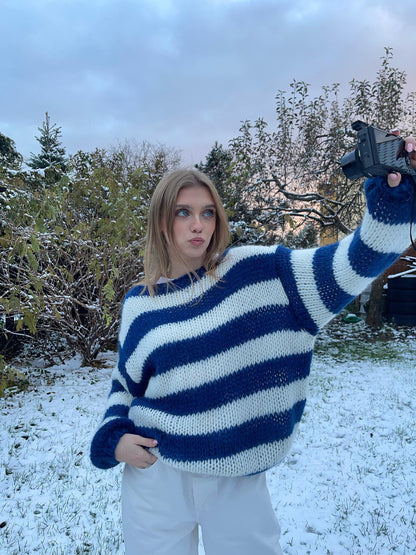 Anna Olympia Knit - Navy